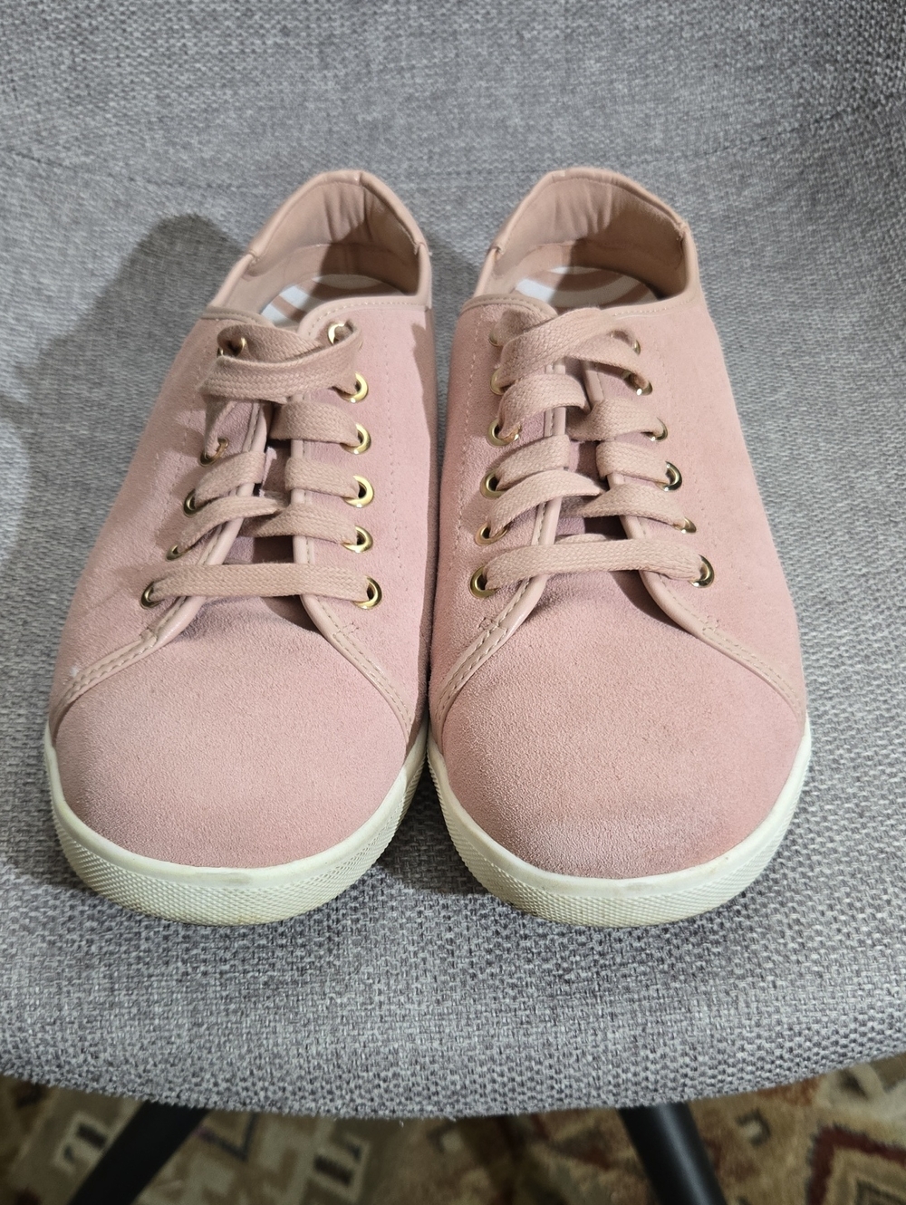 Vionic Blush Pink Lace-Up Women’s Sneakers